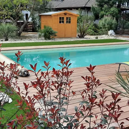 Villa Grande Maison Landaise Avec Piscine Privee, Proche Plage, Pour 8 Personnes A - Fr-1-319-398