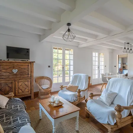Grande Maison Landaise Avec Piscine Privee, Proche Plage, Pour 8 Personnes A - Fr-1-319-398 Villa